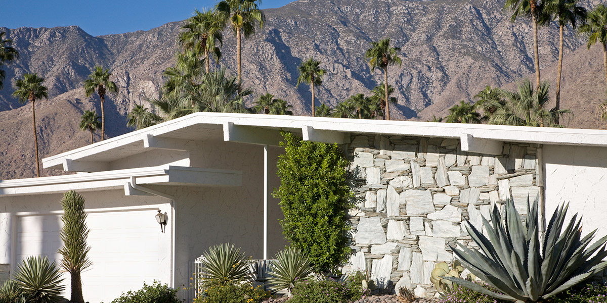 Mid Century Modern Architecture Palm Springs home